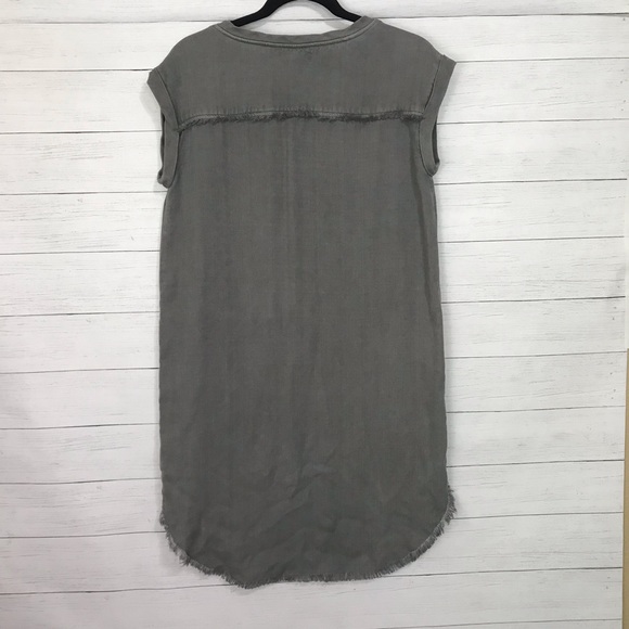 Anthropologie Cloth & Stone grayed tunic dress - Picture 7 of 8